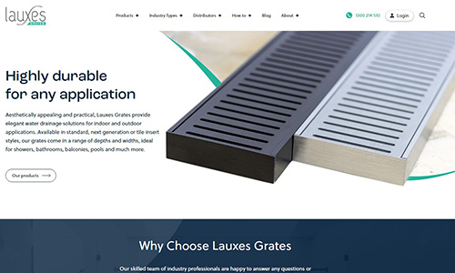 Lauxes Grates Australia New Zealand Website