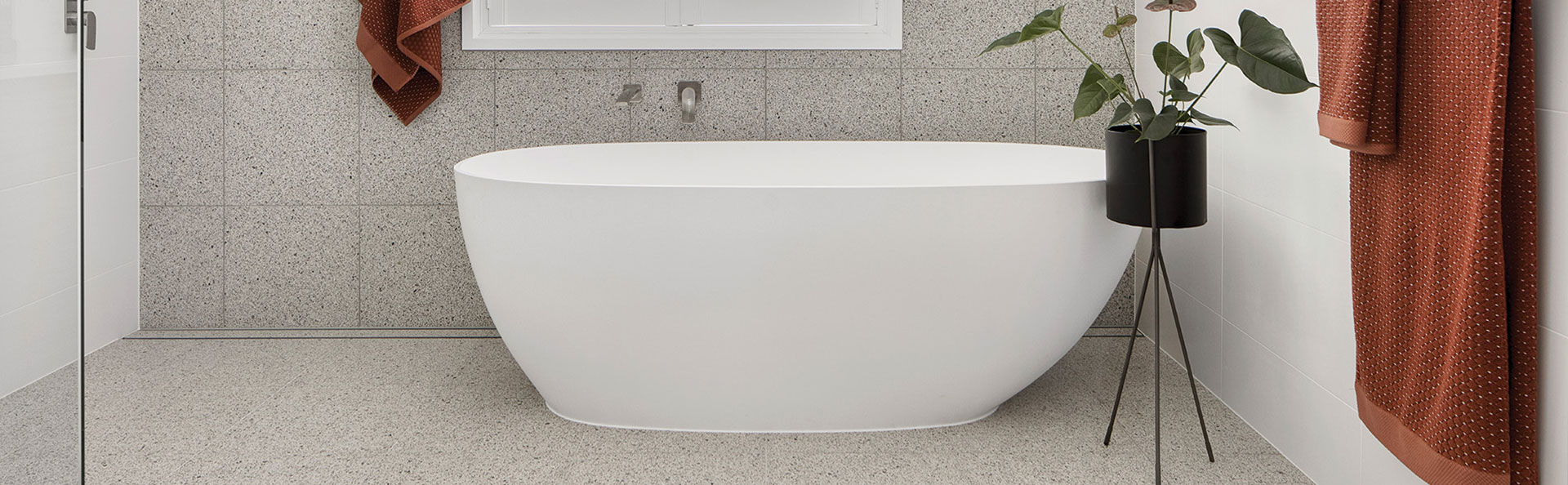 Hidden bathroom waste grates sleek and modern from Lauxes Grates International